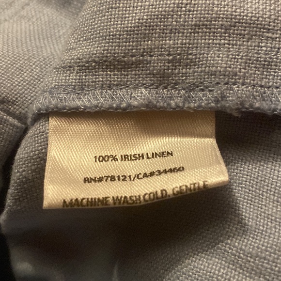 Eileen Fisher Linen Crop Pants - Picture 6 of 7